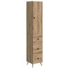 vidaXL Sada skr&iacute;ň 2 pcs Dub artisan 34,5 x 34,5 x 90 cm