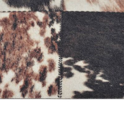 vidaXL Kuchynský koberec umývateľný Animal Skin 45x150 cm zamat