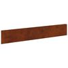 vidaXL Obrubn&iacute;k tr&aacute;vnika 20 pcs 100 x 18 cm Oceľ Hrdzav&yacute;