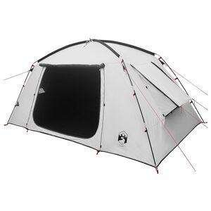 vidaXL Stan chata Biela s blackoutom 400 x 210 x 180 cm Polyester