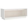 vidaXL TV skrinka biela 90x35x35 cm mas&iacute;vna borovica