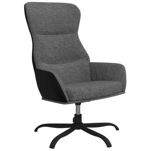 vidaXL Relaxačn&eacute; kreslo bledosiv&eacute; l&aacute;tkov&eacute;