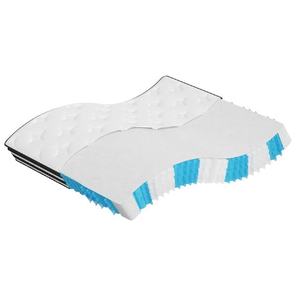 vidaXL Ta&scaron;tičkov&yacute; pružinov&yacute; matrac stredne tvrd&yacute; 160x200 cm