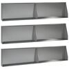 vidaXL Oporn&yacute; m&uacute;r 6 ks 100 x 12 x 30 cm Pozinkovan&aacute; oceľ Strieborn&aacute;