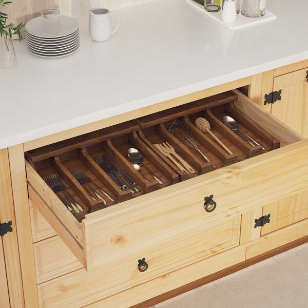 vidaXL Puzdro Hned&aacute; 36 x 30 x 10 cm Mas&iacute;vne mahag&oacute;nov&eacute; drevo