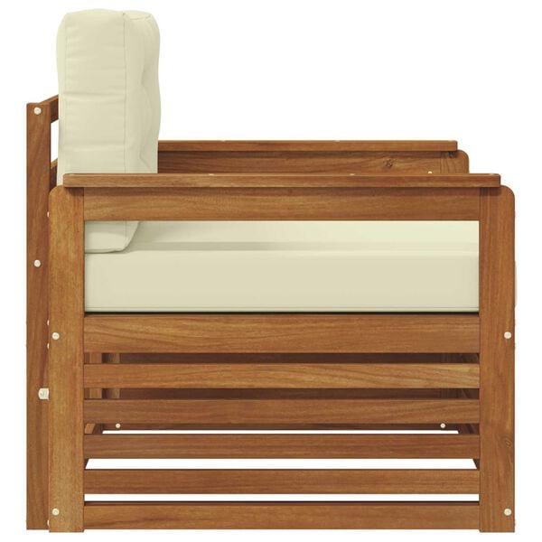 vidaXL Z&aacute;hradn&aacute; s&uacute;prava gaučov Mas&iacute;vne ak&aacute;ciov&eacute; drevo a polyester