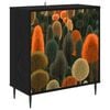 vidaXL Serv&iacute;rovacia skriňa ZAANDAM Čierny dub 69 x 33 x 76 cm