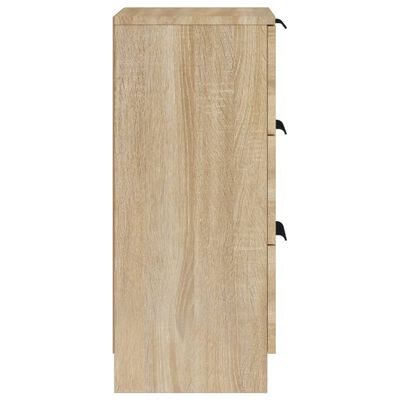 vidaXL Komoda dub sonoma 30x30x70 cm spracované drevo