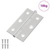 vidaXL P&aacute;nt Jednofarebn&yacute; 899 ks Strieborn&aacute; 58 x 35 x 1 mm Oceľ
