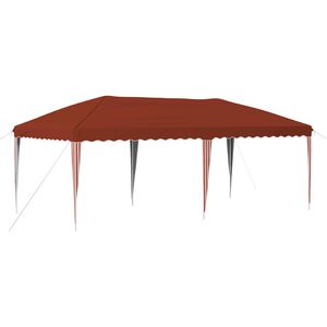 vidaXL Pr&iacute;stre&scaron;ok na p&aacute;rty 575 x 290 x 245 cm Tehlov&aacute;