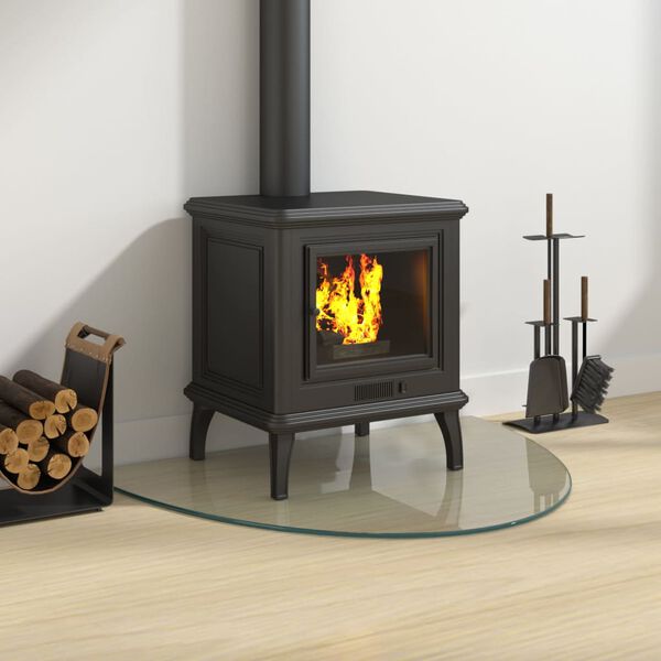 vidaXL Krbov&aacute; sklenen&aacute; doska polkruhov&aacute; 800x600 mm