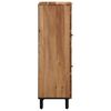 vidaXL Highboard Pr&iacute;rodn&aacute; 40 x 33,5 x 110 cm Pevn&eacute; ak&aacute;ciov&eacute; drevo