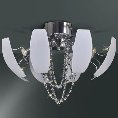 Stropné LED svietidlo - krištáľový luster s priemerom 52 cm