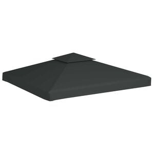vidaXL N&aacute;hradn&aacute; strie&scaron;ka na alt&aacute;nok 310 g/m&sup2;, tmavosiv&aacute; 3x3 m