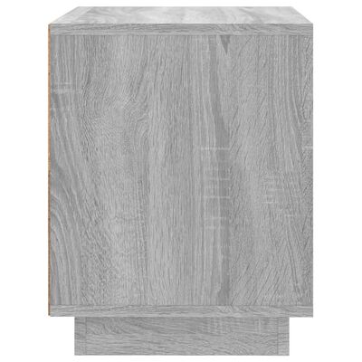vidaXL Nočné stolíky 2 ks sivé sonoma 44x35x45 cm spracované drevo