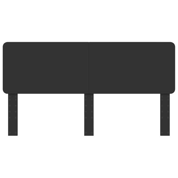 vidaXL Zadn&eacute; čelo Čierny dub 200 cm Kompozitn&eacute; drevo