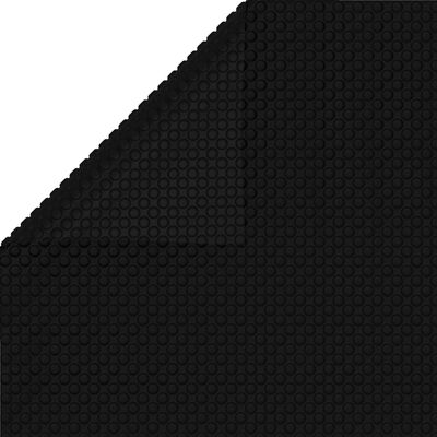 vidaXL Bazénová plachta, čierna 400x200 cm, PE