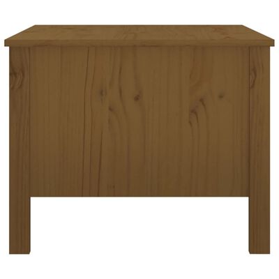 vidaXL Konferenčný stolík medovo-hnedý 100x50x40 cm borovicový masív