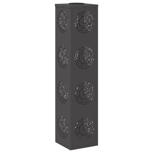 vidaXL Sol&aacute;rne LED svetlo na chodn&iacute;k 2 pcs Čierna