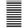 vidaXL Zebra roleta čierna 130x200 cm &scaron;&iacute;rka l&aacute;tky 125,9cm polyester