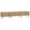 vidaXL TV skrinka Dub artisan 147 x 34,5 x 30 cm Kompozitn&eacute; drevo