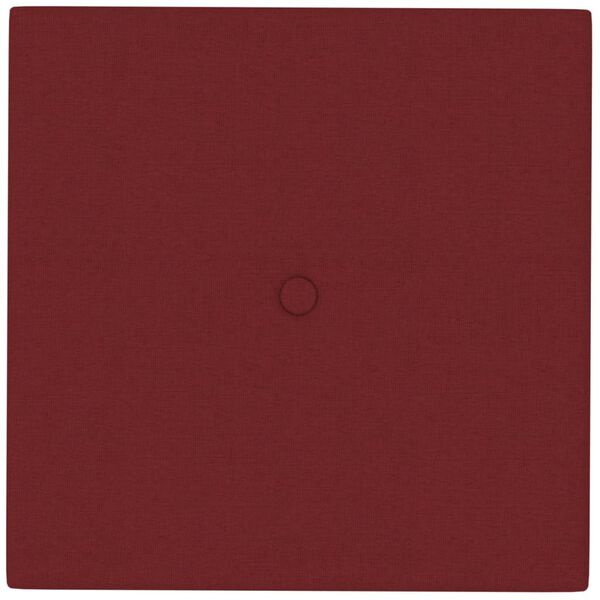 vidaXL N&aacute;stenn&eacute; panely 12 ks v&iacute;novočerven&eacute; 30x30 cm l&aacute;tkov&eacute; 1,08 m&sup2;