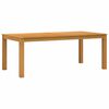 vidaXL Jed&aacute;lensk&yacute; st&ocirc;l 200 x 100 x 75 cm Mas&iacute;vne dubov&eacute; drevo Pr&iacute;rodn&aacute;