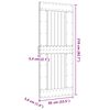 vidaXL Dvere NARVIK Pr&iacute;rodn&aacute; 85 x 210 cm Mas&iacute;vne borovicov&eacute; drevo