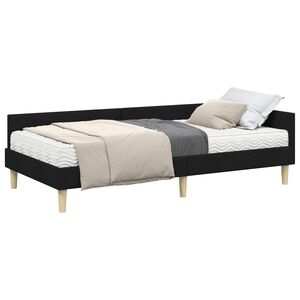 vidaXL Rohov&yacute; r&aacute;m postele s matracom s matracmi 2 pcs Zelen&aacute; l&aacute;tka