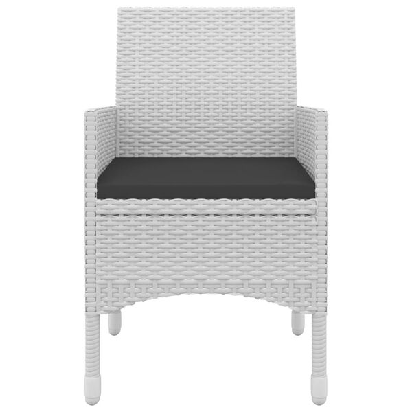 vidaXL 5-dielny vonkaj&scaron;&iacute; jed&aacute;lensk&yacute; set so sed&aacute;kmi polyratan a sklo