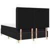 vidaXL Posteľ Box Spring s matracmi Čierna 140 x 200 cm l&aacute;tka