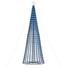 vidaXL LED vianočn&yacute; stromček 688 LED modr&eacute; 300 cm