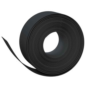 vidaXL Z&aacute;hradn&eacute; vidlice 25 m 20 cm PE Čierna