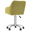 vidaXL Otočn&aacute; jed&aacute;lensk&aacute; stolička, zelen&aacute;, l&aacute;tka