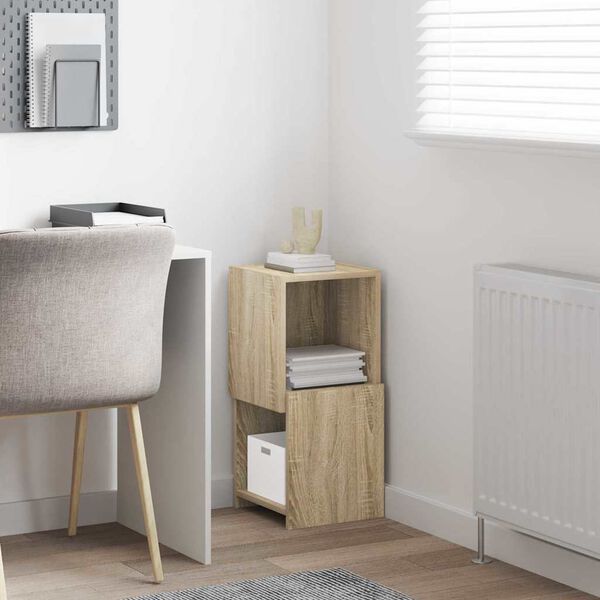 vidaXL Rohov&aacute; skrinka Sonoma dub 30,5x30x65cm Kompozitn&eacute; drevo