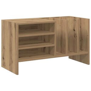 vidaXL Skrinka na gramof&oacute;nov&eacute; platne Remeseln&yacute; dub 78,5 x 35 x 45 cm