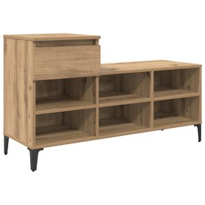 vidaXL Skriňa na top&aacute;nky 102 x 36 x 60 cm Kompozitn&eacute; drevo dub artisan
