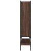 vidaXL Knižnica hnedý dub 102x30x141,5 cm kompozitné drevo