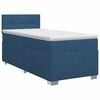 vidaXL Posteľ boxspring s matracom Modr&aacute; 80 x 200 cm L&aacute;tka