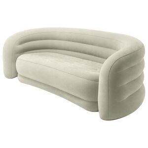 INTEX Zohnut&aacute; pohovka INTEX Siv&aacute; 229 x 109 x 81 cm PVC a Ray&oacute;n