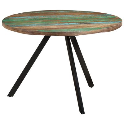 vidaXL Jedálenský stôl 110x75 cm recyklovaný masív