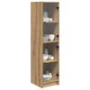 vidaXL Highboard Remeseln&yacute; dub 35 x 37 x 142 cm Kompozitn&eacute; drevo