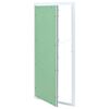 vidaXL Access Panel Zelen&aacute; a strieborn&aacute; 45 x 85 cm
