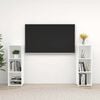 vidaXL TV skrinky 2 ks biele 107x35x37 cm drevotrieska
