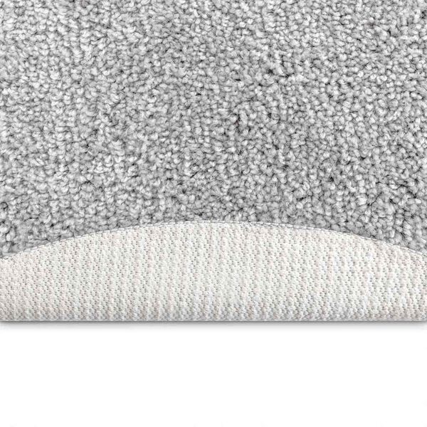 vidaXL Proti&scaron;mykov&yacute; Shaggy Koberec Siv&aacute; 90 x 90 cm PP