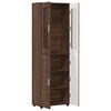 vidaXL Highboard FLORIN Hned&yacute; dub 60 x 35 x 182 cm Kompozitn&eacute; drevo