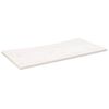 vidaXL Doska stol&iacute;ka biela 100x50x2,5 cm mas&iacute;vne borovicov&eacute; drevo