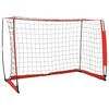 vidaXL Futbalov&aacute; br&aacute;nka 184x91x124,5 cm oceľov&aacute;