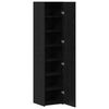 vidaXL Highboard Čierny dub 40 x 42,5 x 185 cm