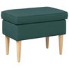 vidaXL Taburetka Tmavozelen&aacute; 55 x 35 x 41 cm